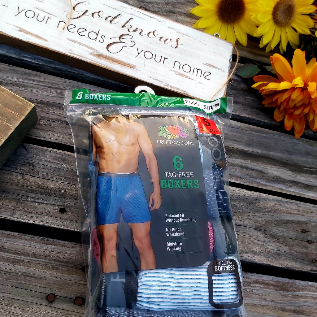 Fruit Of The Loom Tagless Boxers